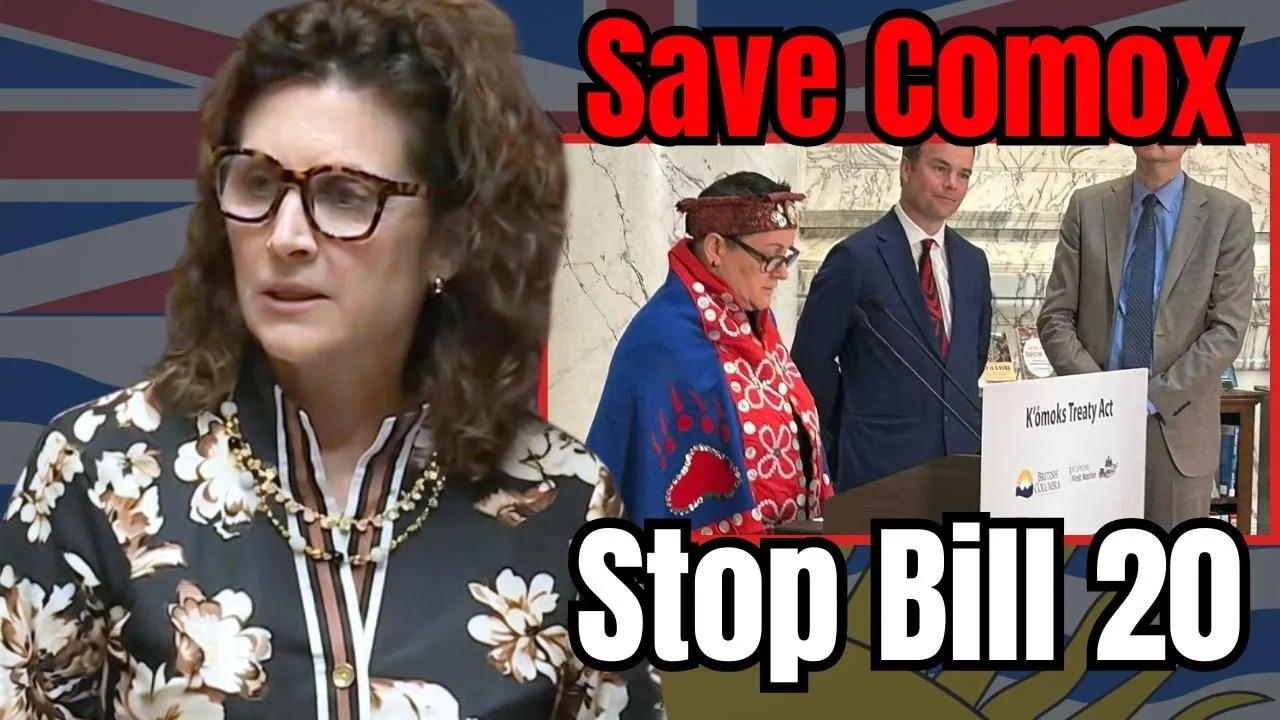 Dallas Brodie video thumbnail on Bill 20 and the K’omoks Treaty Act